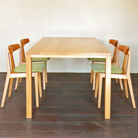 Dining Table [ダイニングテーブル/山桜(サクラ)]|オリジナル家具|東京 